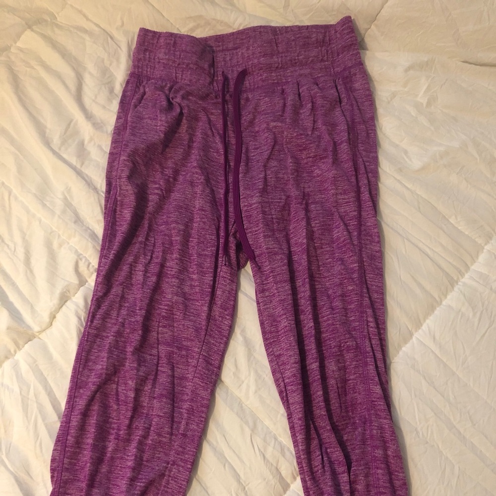 Purple Joggers